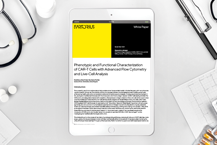 Whitepaper: Phenotypic and functional CAR-T cell characterisation